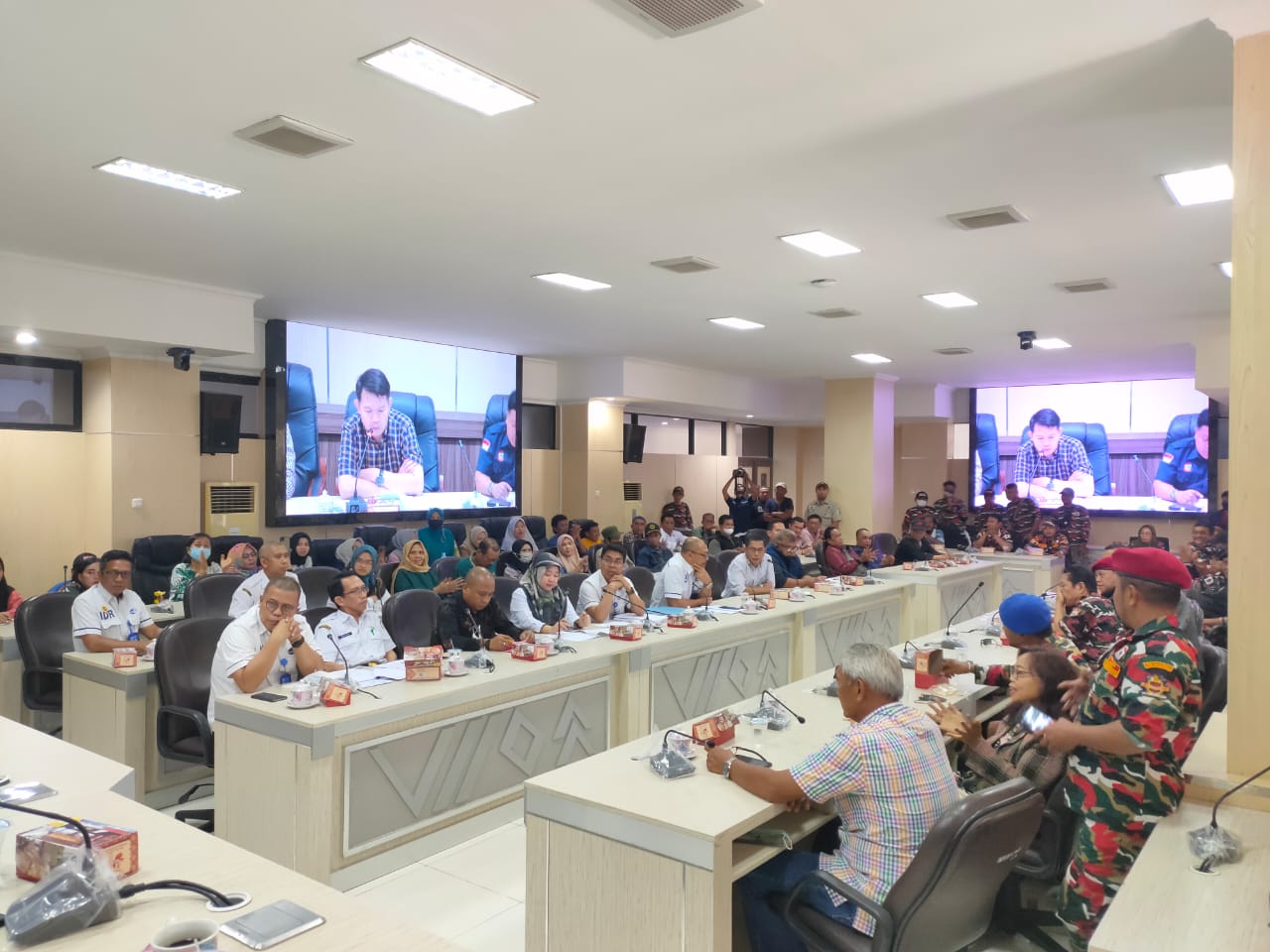 Terkait Dana Pensiunan, Direksi PDAM Hadiri RDP dengan DPRD Makassar